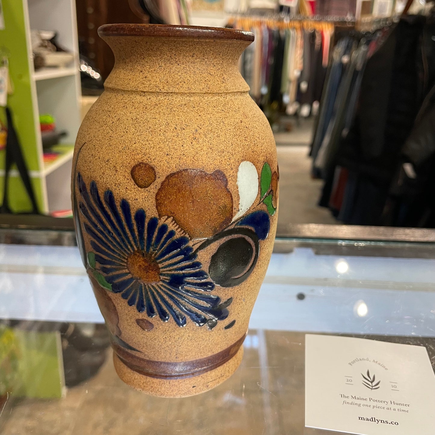 Signed Vase