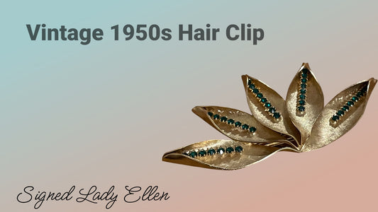 Vintage 1950s Hair Clip