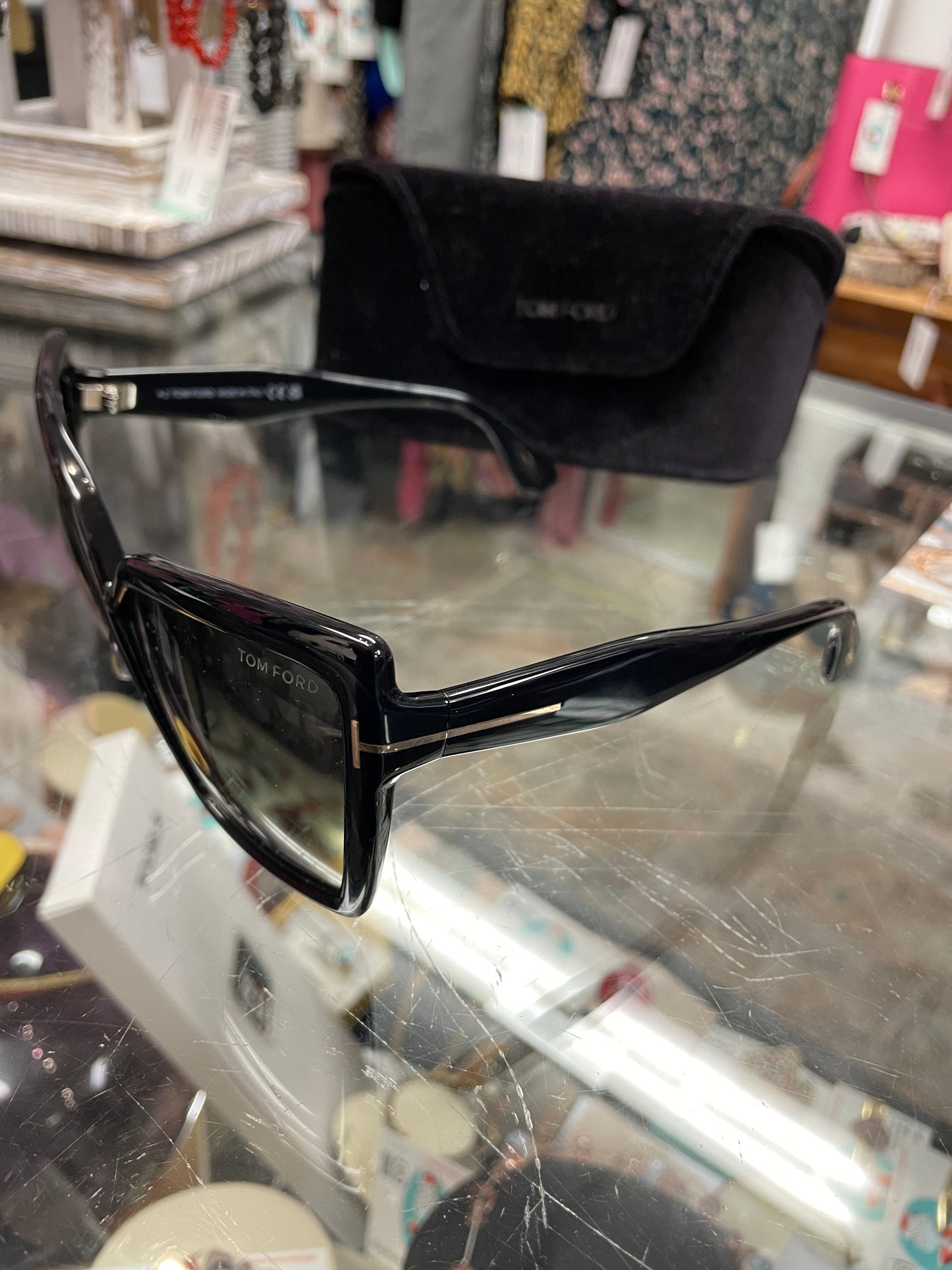 Tom Ford Cat Eye Sun Glsses