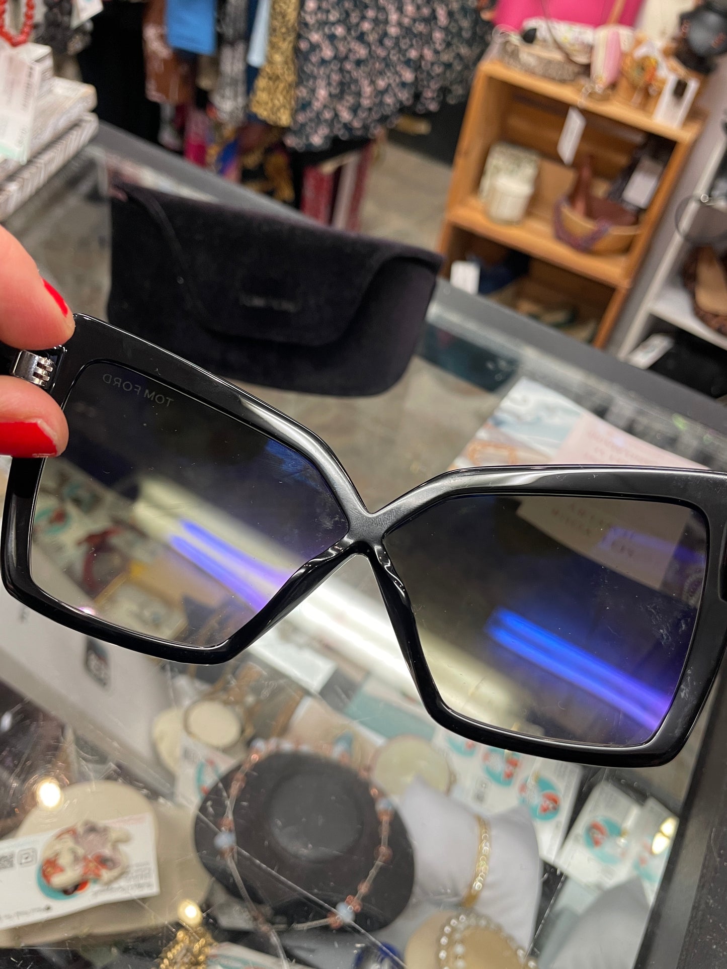 Tom Ford Cat Eye Sun Glsses
