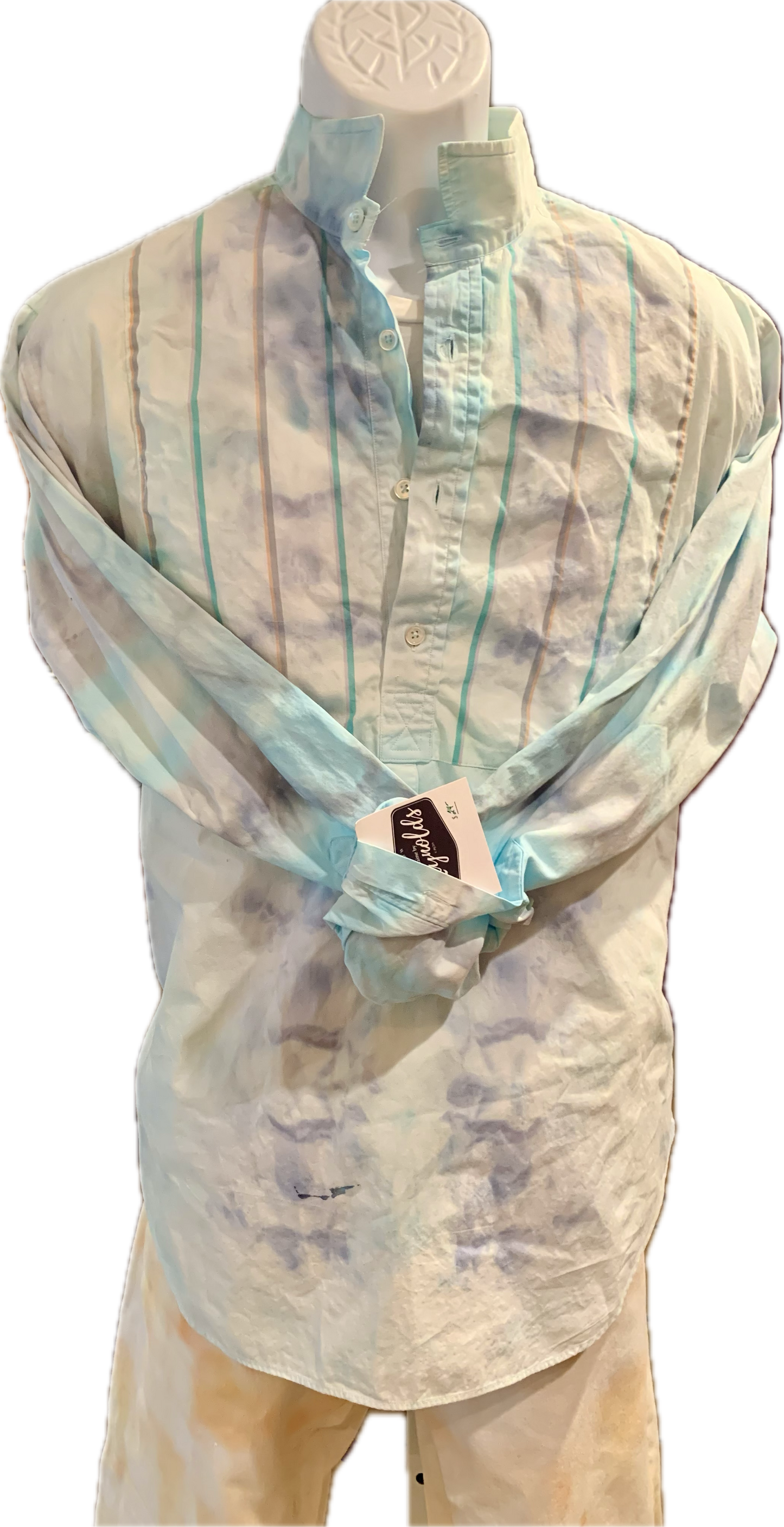 Vintage Long Sleeve Dress Pullover (Unisex)